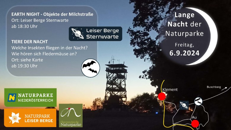 Lange Nacht 2024- so finden Sie uns, © Naturpark Leiser Berge