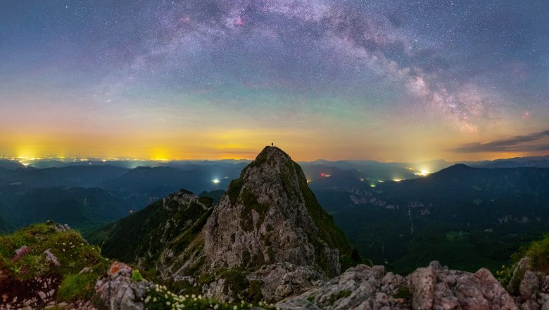 Nachts im Naturpark Ötscher Tormäuer - 1. Platz Fotowettbewerb 2023, © fabolus_vienna_Fabian Pfeifhofer