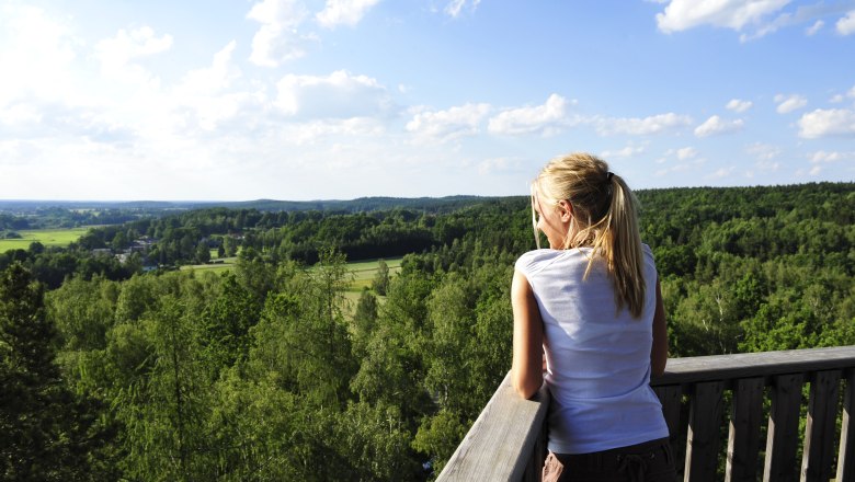 Der Naturpark Blockheide von oben, © Naturparke Niederösterreich/POV